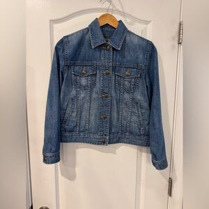 Lauren Ralph Lauren Vintage Classic Trucker Blue Jean Jacket
